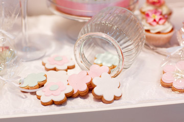 Sweet wedding cookies