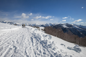 Fototapeta na wymiar Panorama Montano