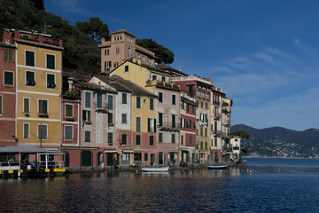 Obraz premium Colorful Houses in Portofino