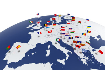 Europe map - 60791612