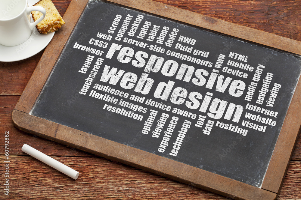 Poster responsive web design