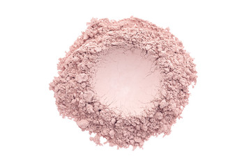 Pink makeup powder