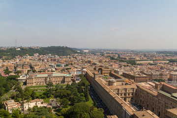 Fototapeta na wymiar View of Rome, Italy