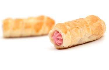 tube with cream on a white background. macro