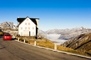 Fototapeta na wymiar Furkapass, canton Graubunden, Switzerland