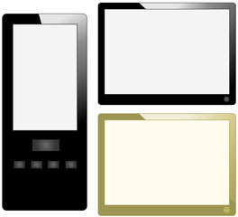 Tablet computer and mobile phone