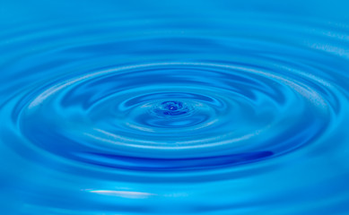 background of blue water