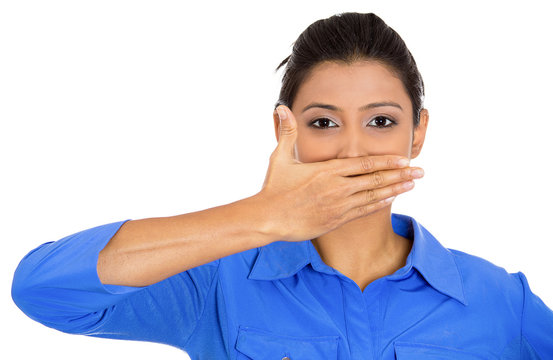 Woman, speack no evil