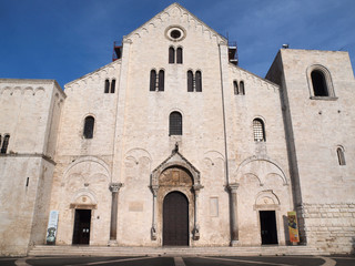 Fototapeta na wymiar Bazylika Świętego Mikołaja w Bari, Włochy.