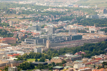 Fototapeta na wymiar Stuttgart in Germany