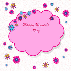 Happy Women's Day background