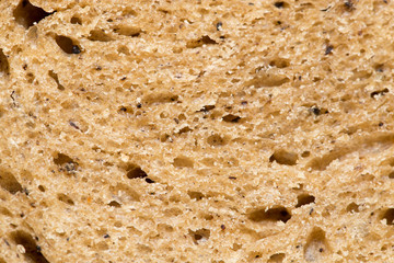 background of bread. macro