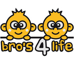 Bros 4 Life Comic Design