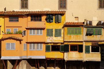 Windows on Ponte Vecchio, Florence