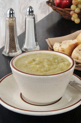 Potato leek soup