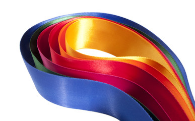 Colorful ribbon assortment