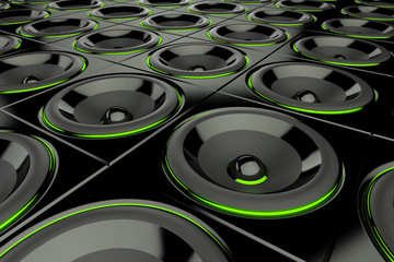 Bass ohne Ende - grün © styleuneed