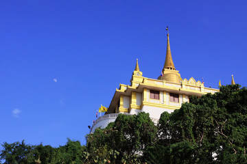 Wat Saket (Golden Mount) in Bangkok,Thailand