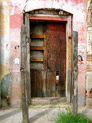 Door in Oaxaca Mexico
