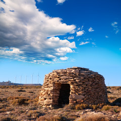 Maestrazgo shepherd shelter in Castellon Windmills