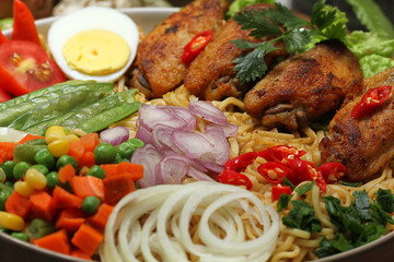 fried noodle, Indonesain cuisine