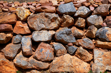 Masonry texture in Spain Mediterranean ancient wall