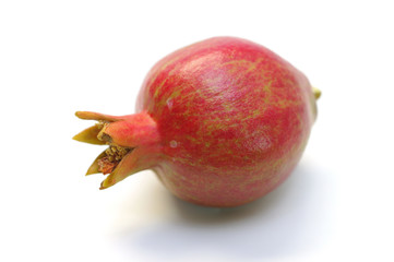 Pomegranate isolated on white background