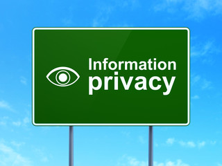 Protection concept: Information Privacy and Eye on road sign