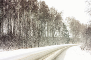 Snowy Land Road