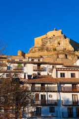 Fototapeta premium Morella Castellon castle and village in Maestrazgo