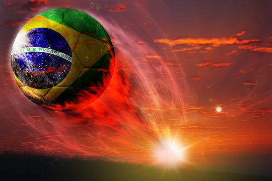 Brazil ball in galaxy