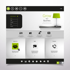 Clean Website Template