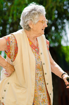 senior woman