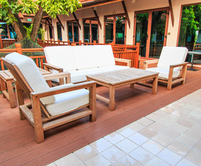 Sofa lounge area