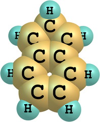 2H-indene molecular structure on white background