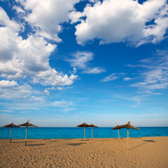 Obraz na płótnie Canvas Mediterranean Beach w prowincji Walencja