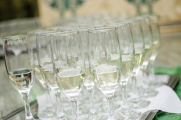 Champagne glasses