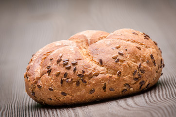 Bread with seeds