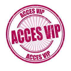Acces vip stamp