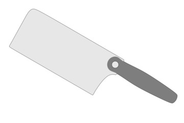 cartoon image of kitchen knife