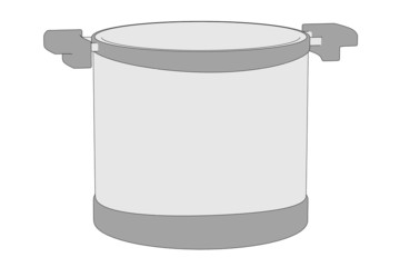 cartoon image of cooking pot