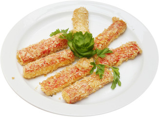 Fish dish - fried fish fillets