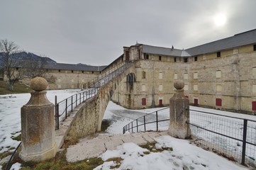 Rochambeau barracks, Mont-Dauphin fortress, Hautes-Alpes, France