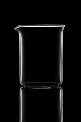 Empty chemistry flask