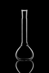 Empty chemistry flask