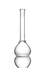 Empty chemistry flask