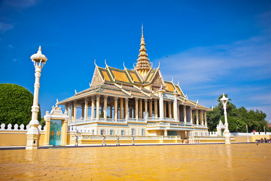 The Royal palace, Phnom Penh, Cambodia.
