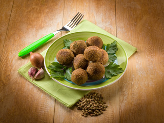 vegetarian lentils meatballs