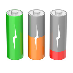 Battery charging icons