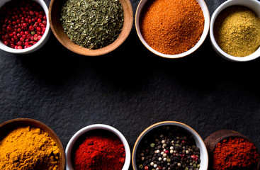 Assorted spices